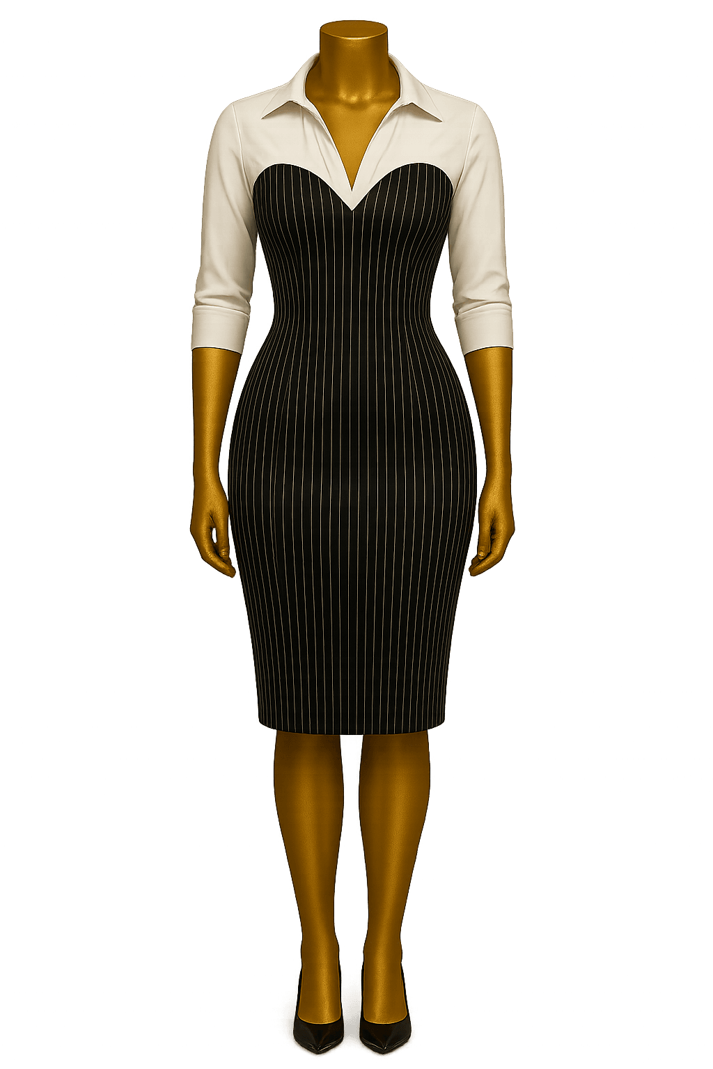 Black dress mannequin