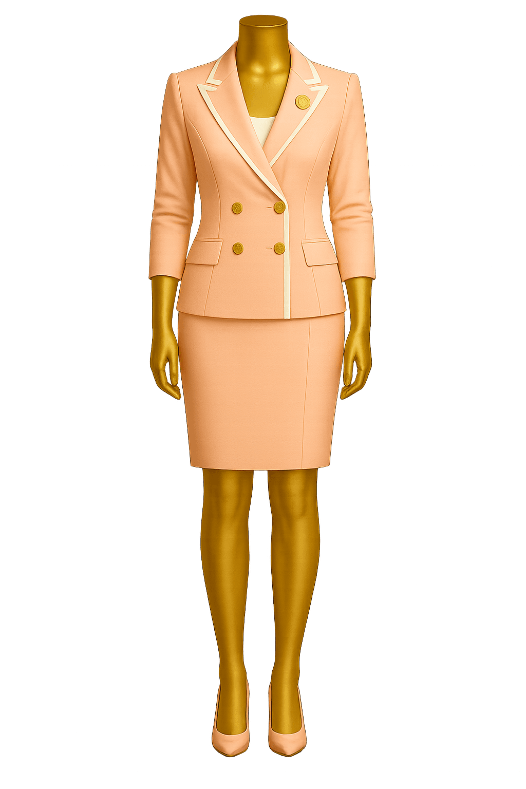 Pink dress mannequin